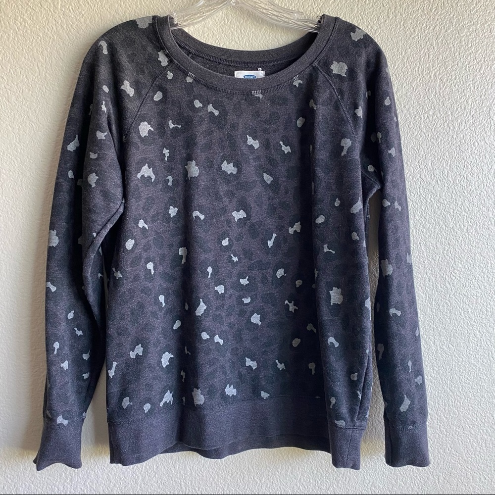 OLD NAVY Animal Print Sweatshirt